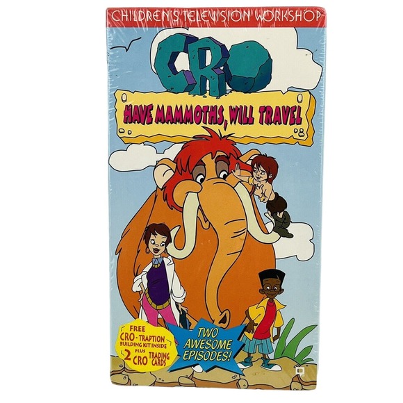 CRO Have Mammoths, Will Travel VHS 1994 Cartoon Caveman Ice Age Sealed OOP Rare - Picture 1 of 4